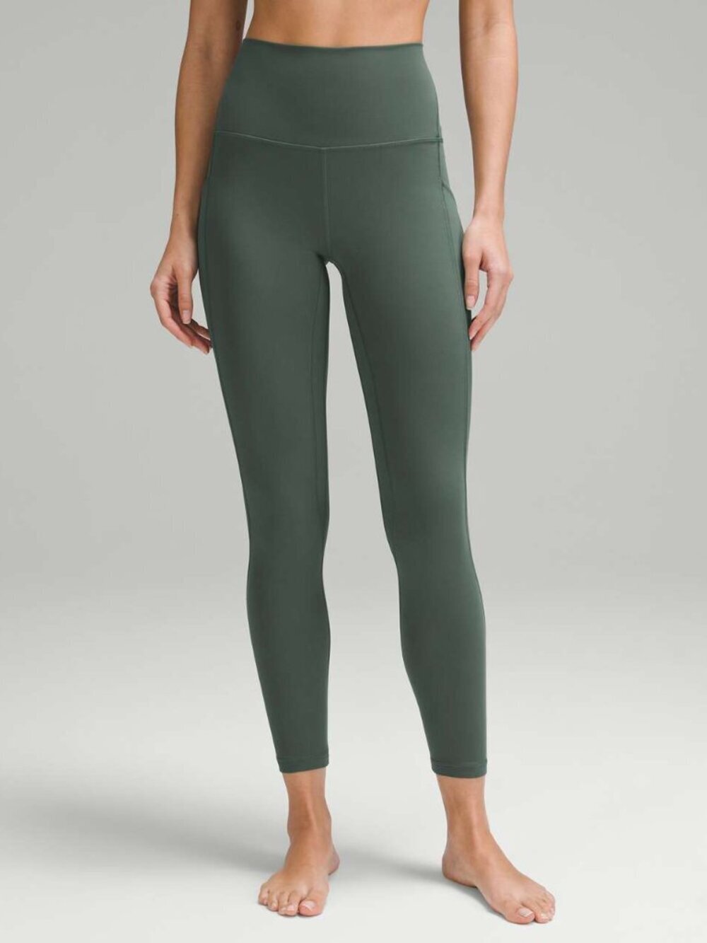 Lululemon Align High-Rise Pant with Pockets 25" - 10 Dark Forest